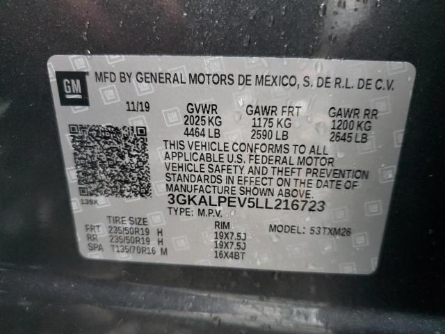 Photo 12 VIN: 3GKALPEV5LL216723 - GMC TERRAIN SL 