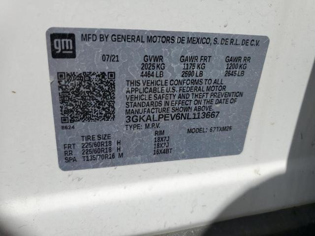 Photo 12 VIN: 3GKALPEV6NL113667 - GMC TERRAIN SL 