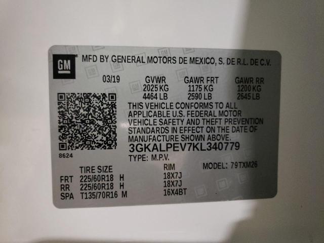 Photo 11 VIN: 3GKALPEV7KL340779 - GMC TERRAIN SL 