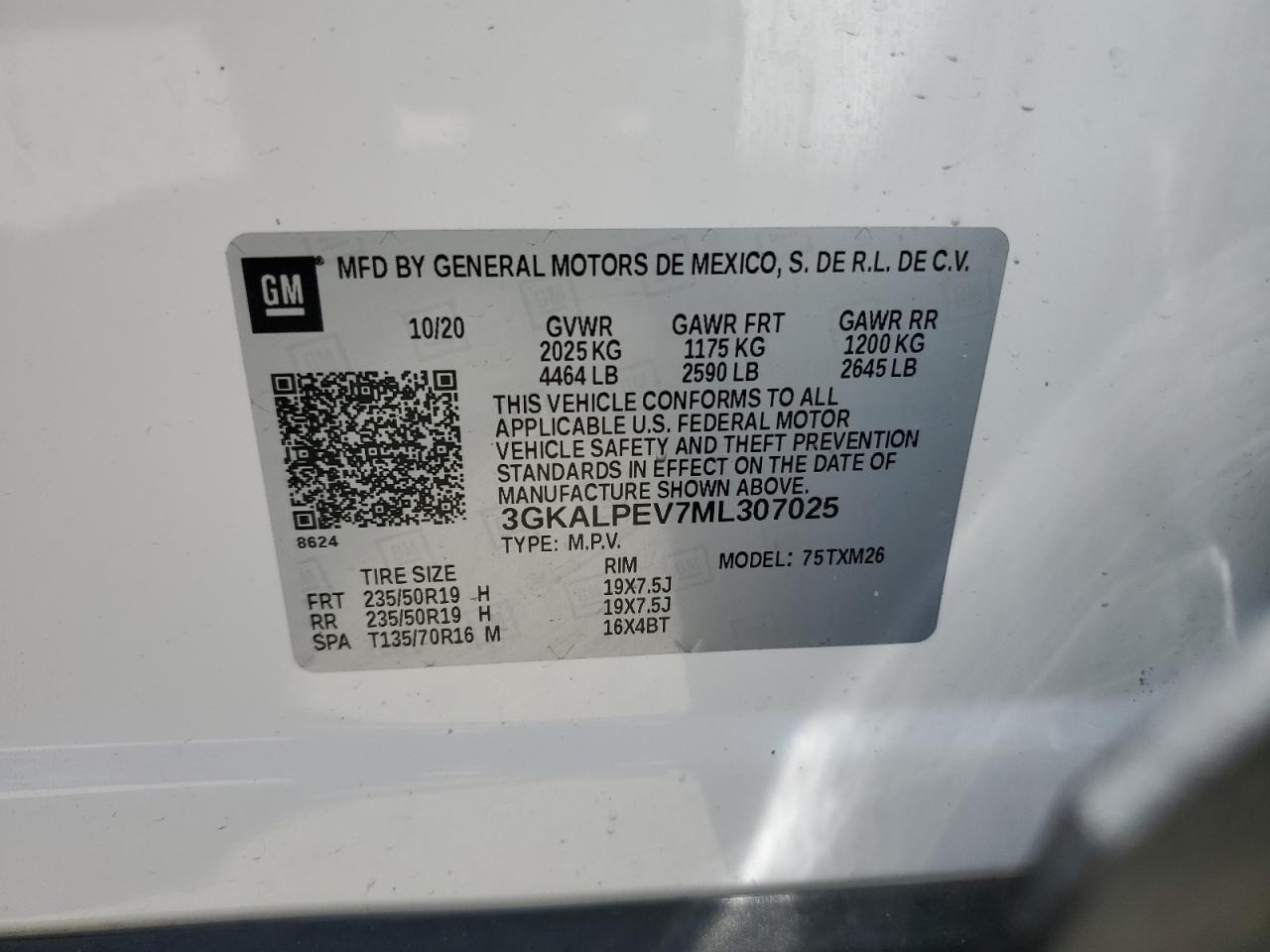 Photo 11 VIN: 3GKALPEV7ML307025 - GMC TERRAIN 