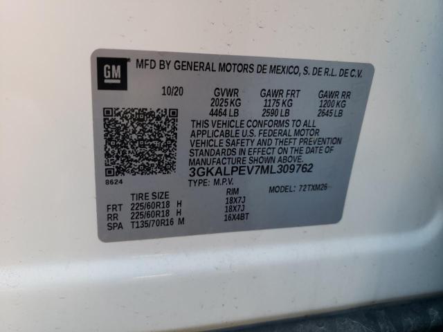 Photo 12 VIN: 3GKALPEV7ML309762 - GMC TERRAIN SL 