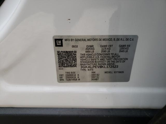 Photo 9 VIN: 3GKALPEV8KL172523 - GMC TERRAIN SL 