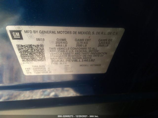 Photo 8 VIN: 3GKALPEV8LL146182 - GMC TERRAIN 