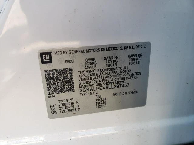 Photo 13 VIN: 3GKALPEV8LL297457 - GMC TERRAIN SL 