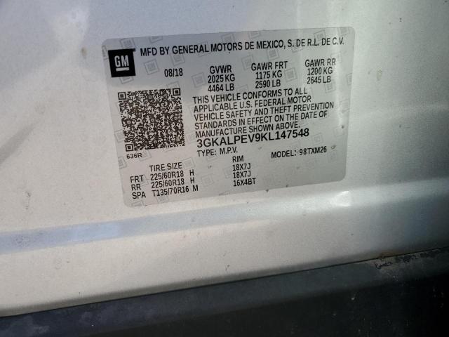 Photo 12 VIN: 3GKALPEV9KL147548 - GMC TERRAIN SL 