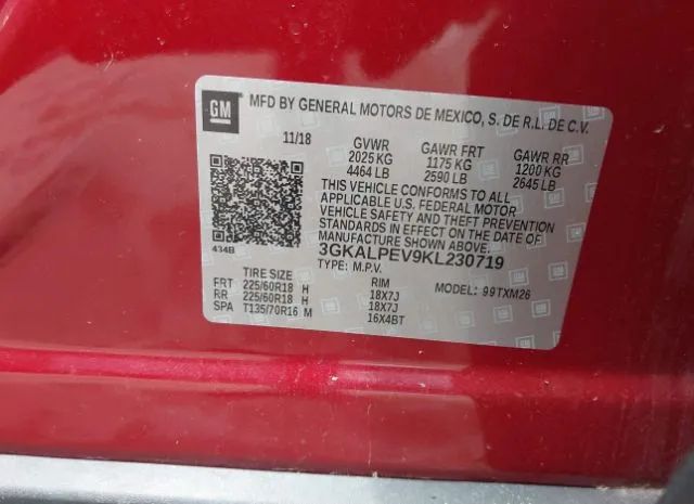 Photo 8 VIN: 3GKALPEV9KL230719 - GMC TERRAIN 