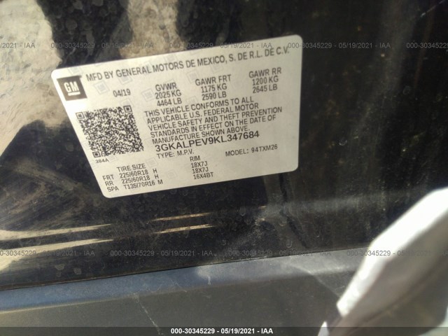 Photo 8 VIN: 3GKALPEV9KL347684 - GMC TERRAIN 