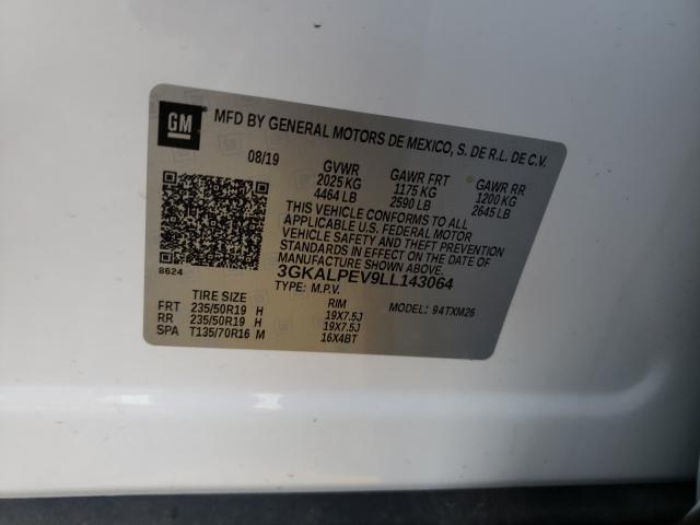 Photo 9 VIN: 3GKALPEV9LL143064 - GMC TERRAIN SL 