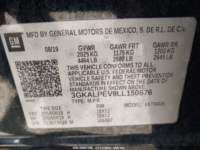 Photo 8 VIN: 3GKALPEV9LL150676 - GMC TERRAIN 