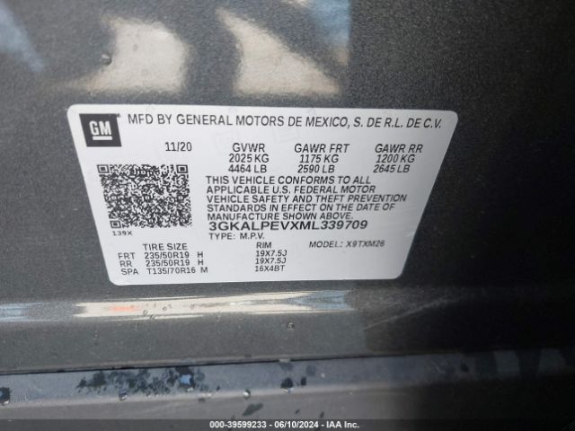 Photo 8 VIN: 3GKALPEVXML339709 - GMC TERRAIN 