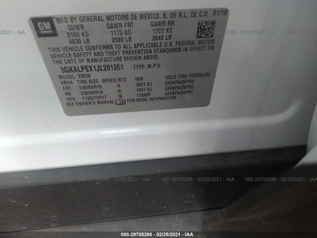 Photo 8 VIN: 3GKALPEX1JL281261 - GMC TERRAIN 