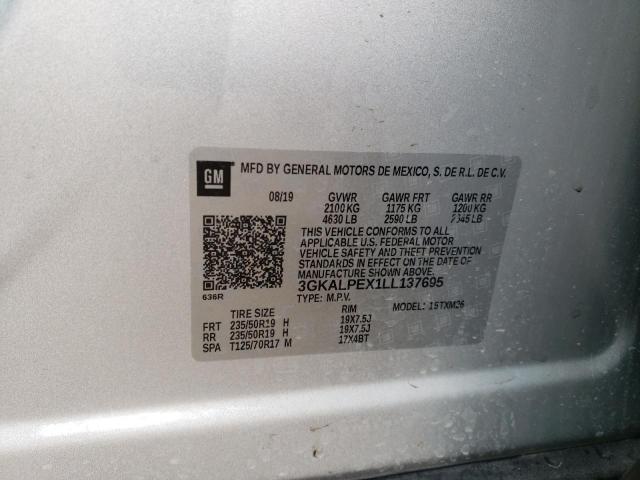 Photo 9 VIN: 3GKALPEX1LL137695 - GMC TERRAIN SL 