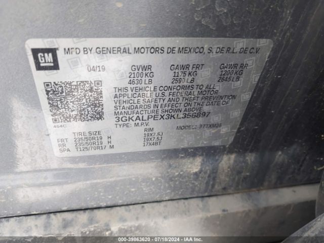 Photo 8 VIN: 3GKALPEX3KL356897 - GMC TERRAIN 