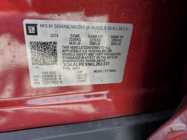 Photo 9 VIN: 3GKALPEX5KL261337 - GMC TERRAIN SL 