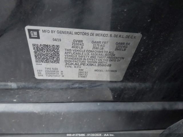 Photo 8 VIN: 3GKALPEX5KL358649 - GMC TERRAIN 