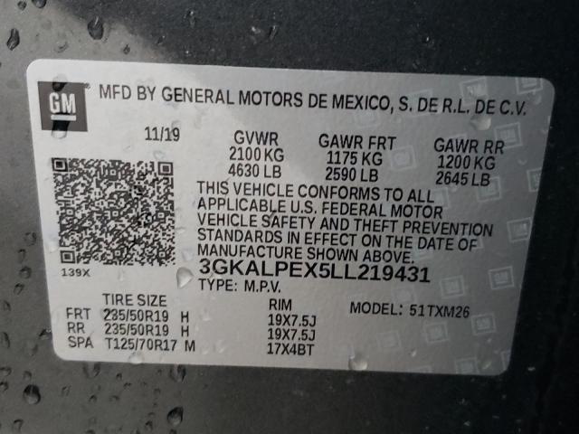 Photo 9 VIN: 3GKALPEX5LL219431 - GMC TERRAIN SL 