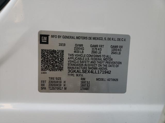 Photo 9 VIN: 3GKALSEX4LL171942 - GMC TERRAIN DE 