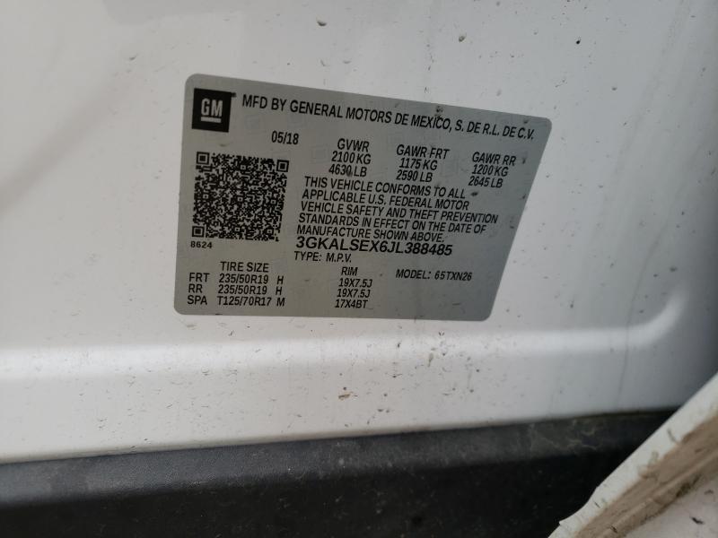 Photo 9 VIN: 3GKALSEX6JL388485 - GMC TERRAIN DE 