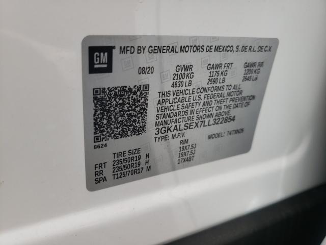 Photo 9 VIN: 3GKALSEX7LL322854 - GMC TERRAIN DE 