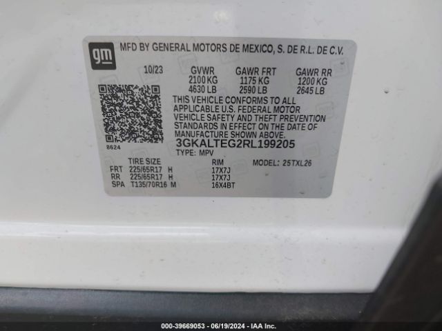 Photo 8 VIN: 3GKALTEG2RL199205 - GMC TERRAIN 