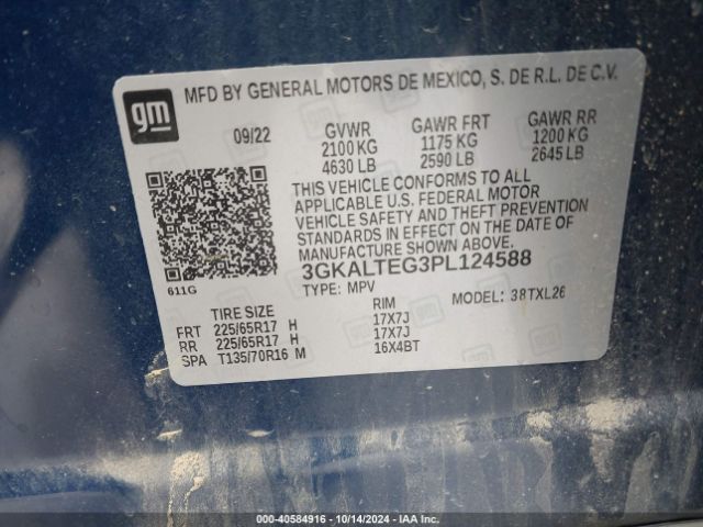 Photo 8 VIN: 3GKALTEG3PL124588 - GMC TERRAIN 