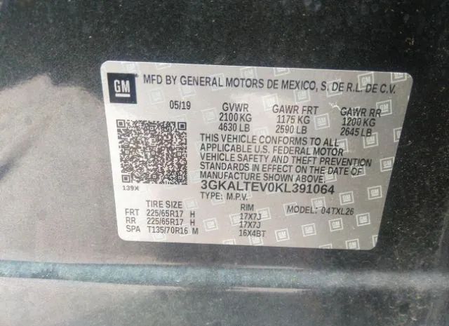 Photo 8 VIN: 3GKALTEV0KL391064 - GMC TERRAIN 