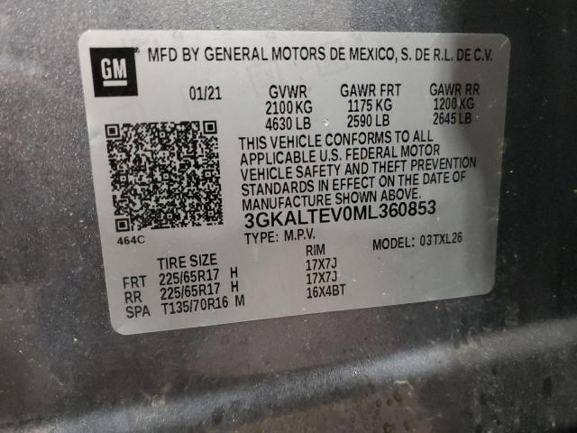 Photo 13 VIN: 3GKALTEV0ML360853 - GMC TERRAIN SL 