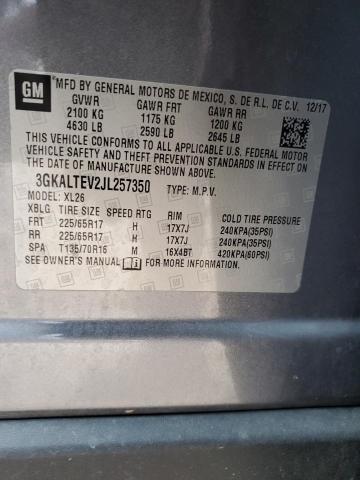 Photo 12 VIN: 3GKALTEV2JL257350 - GMC TERRAIN SL 