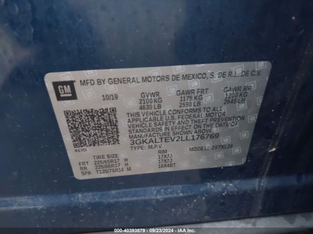 Photo 8 VIN: 3GKALTEV2LL176769 - GMC TERRAIN 