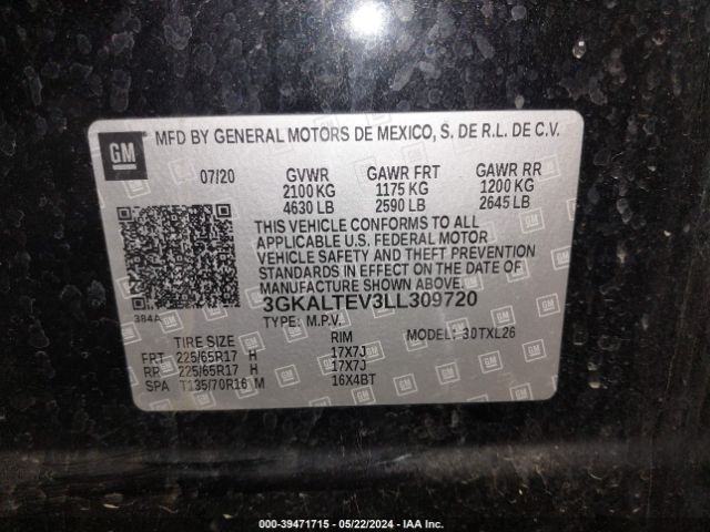 Photo 8 VIN: 3GKALTEV3LL309720 - GMC TERRAIN 