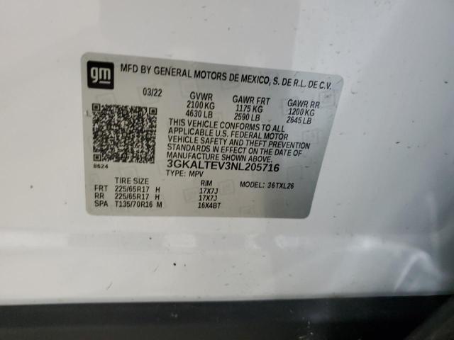 Photo 12 VIN: 3GKALTEV3NL205716 - GMC TERRAIN 