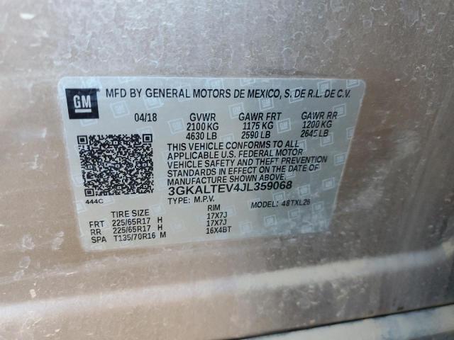 Photo 12 VIN: 3GKALTEV4JL359068 - GMC TERRAIN SL 