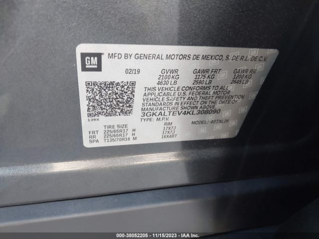 Photo 8 VIN: 3GKALTEV4KL308090 - GMC TERRAIN 