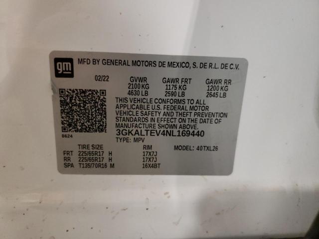 Photo 12 VIN: 3GKALTEV4NL169440 - GMC TERRAIN SL 