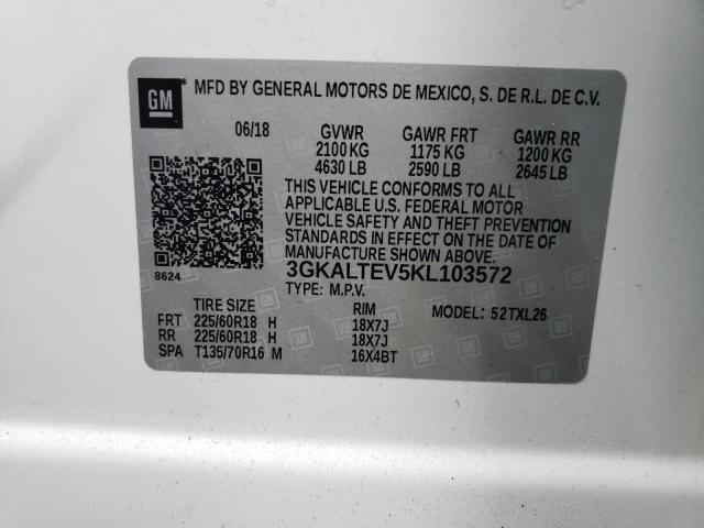 Photo 12 VIN: 3GKALTEV5KL103572 - GMC TERRAIN SL 