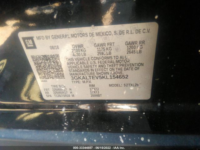 Photo 8 VIN: 3GKALTEV5KL154652 - GMC TERRAIN 