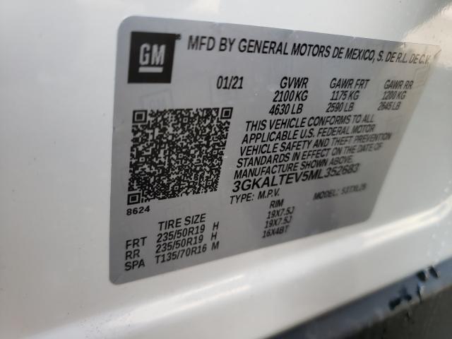 Photo 9 VIN: 3GKALTEV5ML352683 - GMC TERRAIN SL 