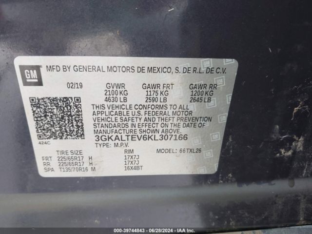 Photo 8 VIN: 3GKALTEV6KL307166 - GMC TERRAIN 