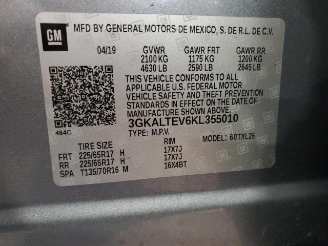 Photo 12 VIN: 3GKALTEV6KL355010 - GMC TERRAIN 