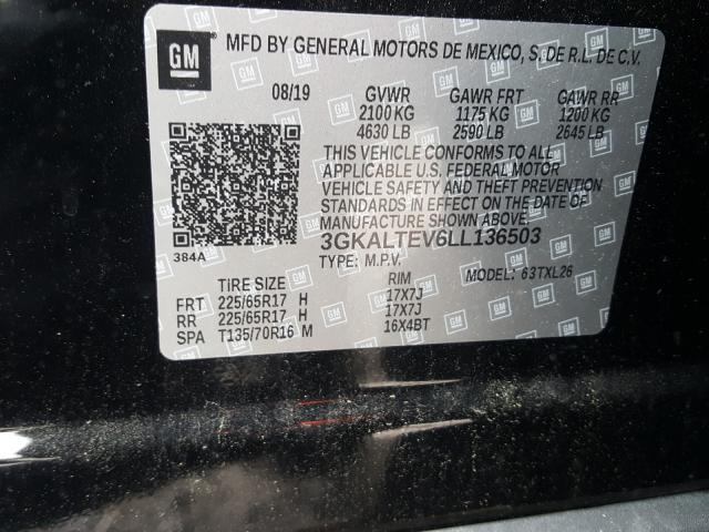 Photo 9 VIN: 3GKALTEV6LL136503 - GMC TERRAIN SL 