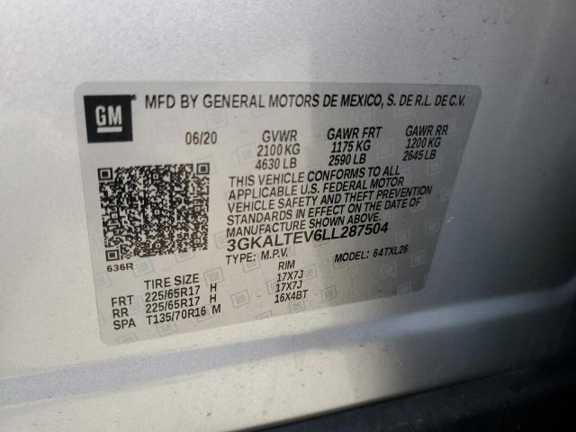 Photo 12 VIN: 3GKALTEV6LL287504 - GMC TERRAIN SL 