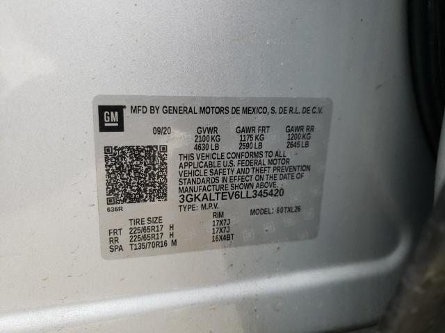 Photo 12 VIN: 3GKALTEV6LL345420 - GMC TERRAIN 