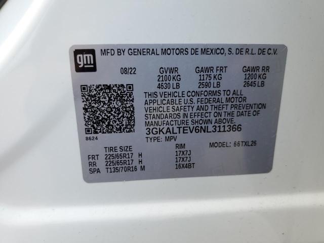 Photo 13 VIN: 3GKALTEV6NL311366 - GMC TERRAIN 