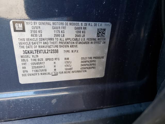 Photo 9 VIN: 3GKALTEV7JL212338 - GMC TERRAIN 