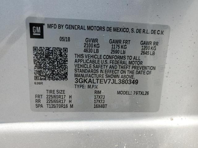 Photo 13 VIN: 3GKALTEV7JL380349 - GMC TERRAIN SL 