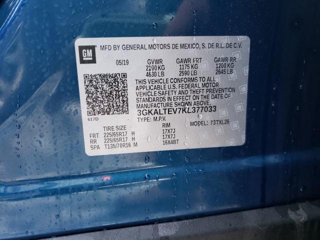 Photo 9 VIN: 3GKALTEV7KL377033 - GMC TERRAIN SL 