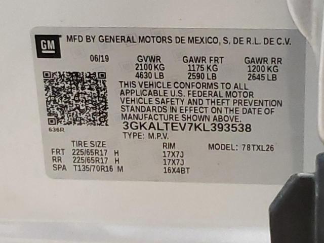 Photo 9 VIN: 3GKALTEV7KL393538 - GMC TERRAIN 