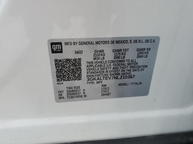 Photo 13 VIN: 3GKALTEV7NL210367 - GMC TERRAIN SL 