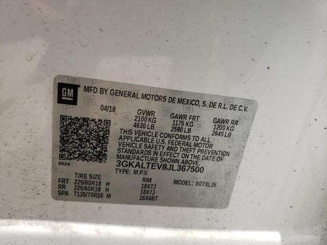 Photo 9 VIN: 3GKALTEV8JL367500 - GMC TERRAIN SL 