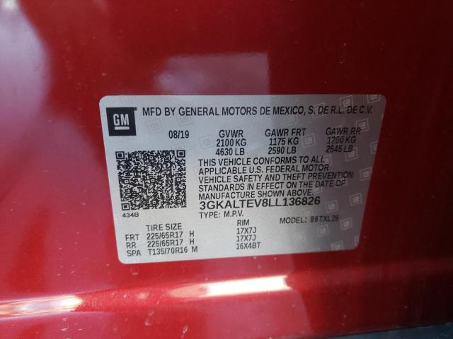 Photo 9 VIN: 3GKALTEV8LL136826 - GMC TERRAIN SL 